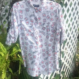 Karl Lagerfeld love paris blouse brand new